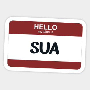 My Bias is SuA Sticker